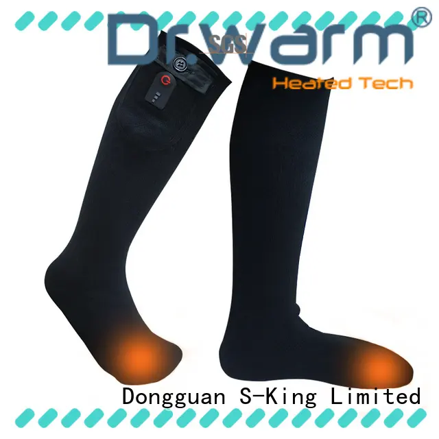 Dr. Warm cotton heated socks with prined pattern for ice house 1