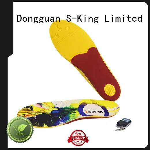 Dr. Warm usb heated bluetooth insoles with cotton for indoor use 1