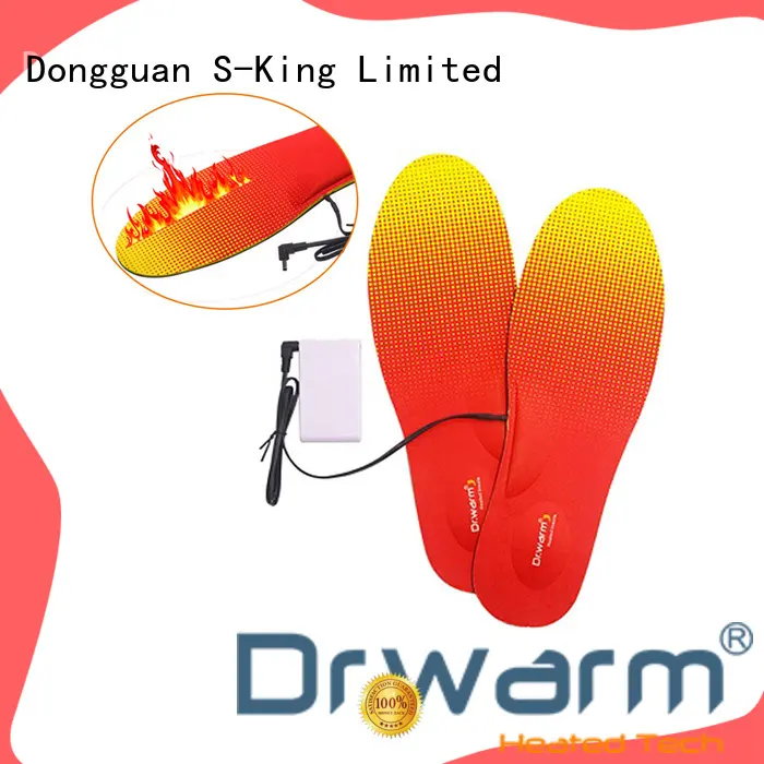 Dr. Warm wire battery powered heated insoles suit your foot shape for ice house 1