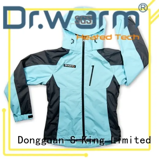 Dr. Warm grid best heated jacket with heel cushion design for ice house1 1