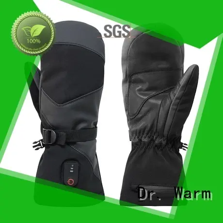 Dr. Warm warm battery operated heated gloves for ice house 1