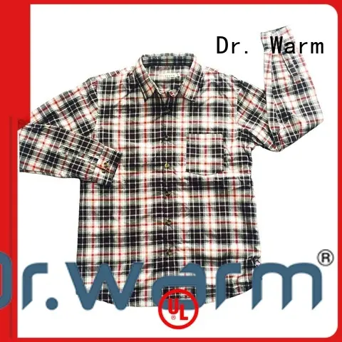Dr. Warm grid cheap heated jacket with shock absorption for home 1