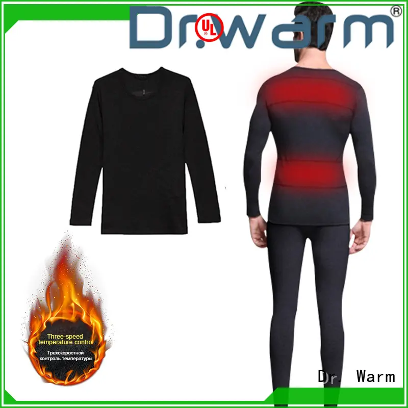 Dr. Warm heating heated thermal underwear on sale for ice house 1