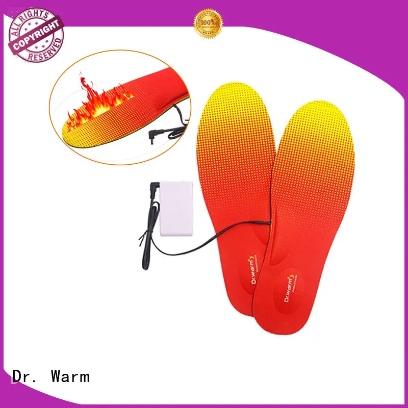 Dr. Warm warm remote heated insoles lasts for 3-7hours for ice house 1