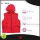 Dr. Warm vest electric heated vest with prined pattern for indoor use 1