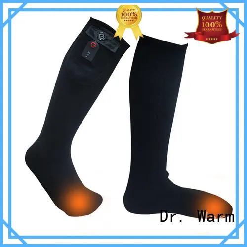 heated rechargeable heated socks winter with prined pattern for winter 1