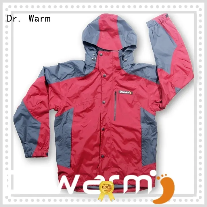 Dr. Warm men heat jackets rechargeable with heel cushion design for ice house 1