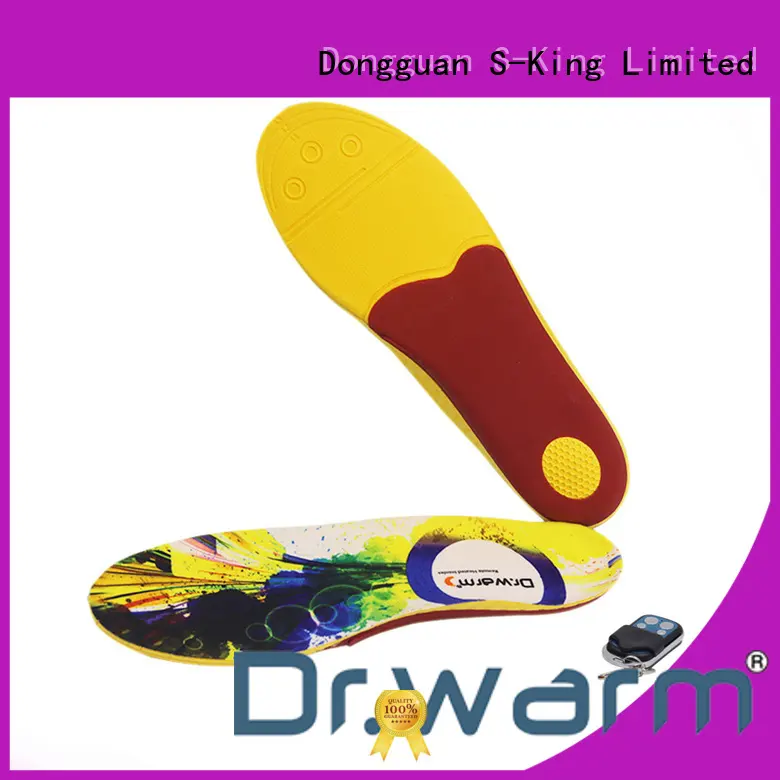 Dr. Warm control heated bluetooth insoles suit your foot shape for ice house 1