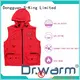 Dr. Warm female electric heated vest with prined pattern for indoor use 1