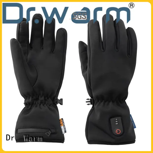 Dr. Warm sensitive rechargeable heated gloves for ice house 1