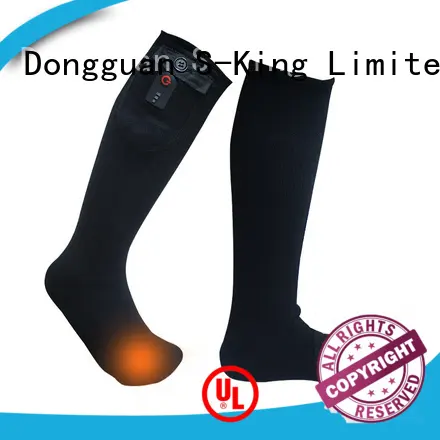Dr. Warm heated electric socks with prined pattern for winter 1
