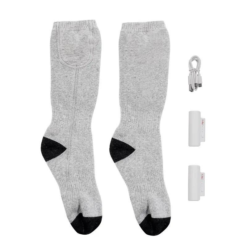 Dr. Warm soft rechargeable electric socks keep you warm all day for winter 3