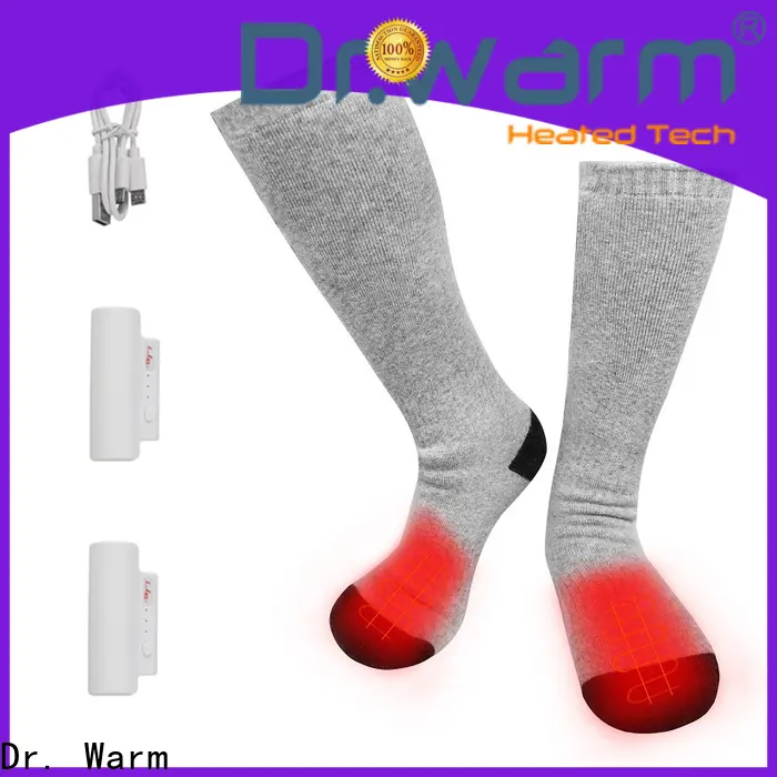 Dr. Warm cotton battery heated socks improves blood circulation for winter 1