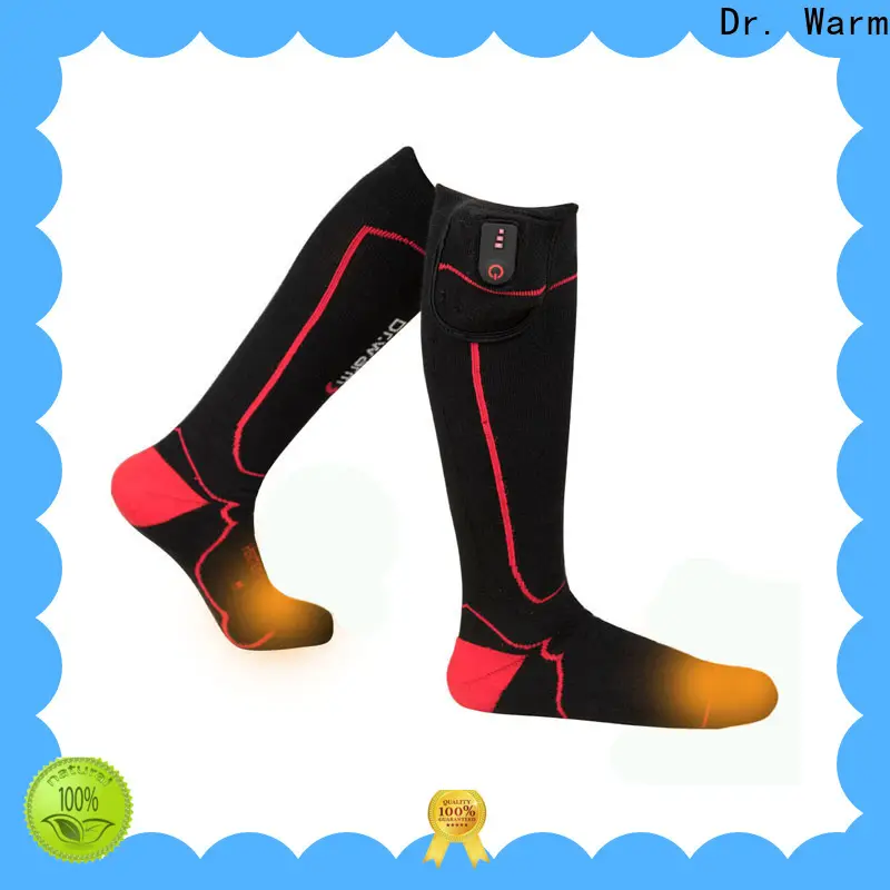 Dr. Warm cotton rechargeable battery heated socks improves blood circulation for outdoor 1
