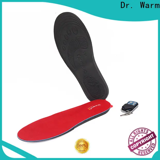 Dr. Warm rechargeable battery powered insoles with cotton for home 1