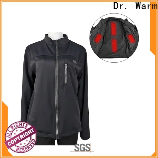 Dr. Warm grid heated winter jacket with arch support design for winter 1