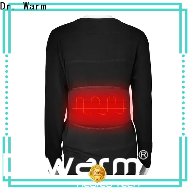 Dr. Warm comfortable battery heated thermal underwear improves blood circulation for indoor use2 1