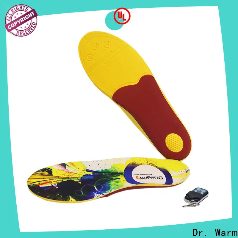 warm heated bluetooth insoles warmer with cotton for winter 1
