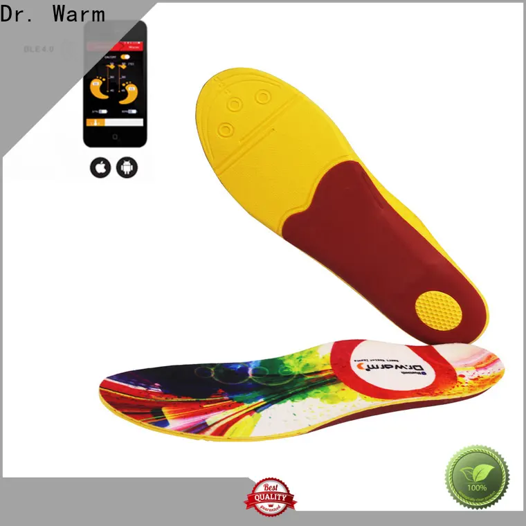 Dr. Warm electric heated insoles bluetooth fit to most shoes for indoor use1 1