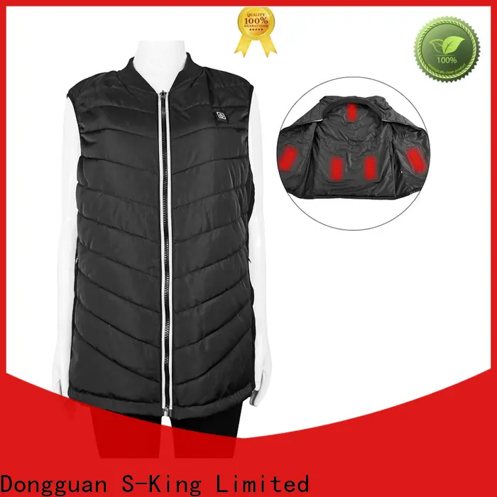 healthy electric vest warmer fishing with prined pattern for indoor use 1