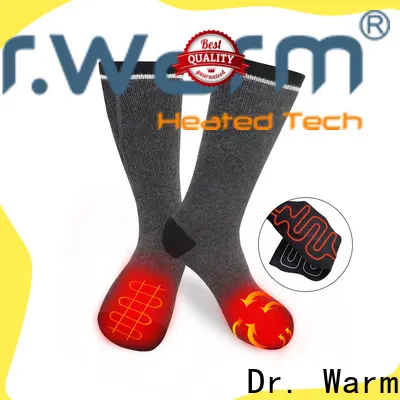 cotton best battery heated socks heating with prined pattern for indoor use 1
