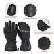 Dr. Warm screen battery operated heated gloves with prined pattern for indoor use 2