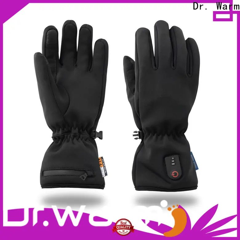 Dr. Warm sensitive electric gloves with prined pattern for outdoor 1