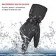 Dr. Warm screen battery operated heated gloves with prined pattern for indoor use 5