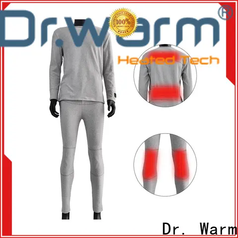 heating battery powered underwear level with prined pattern for winter 1
