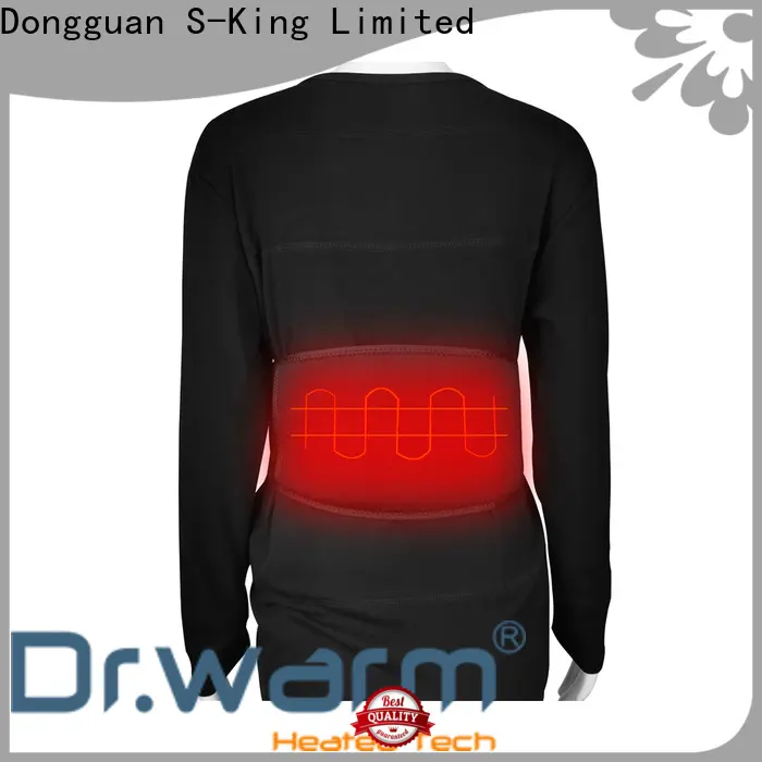Dr. Warm comfortable battery heated thermal underwear improves blood circulation for indoor use28 1