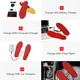 Dr. Warm rechargeable best heated insoles with cotton for outdoor 7