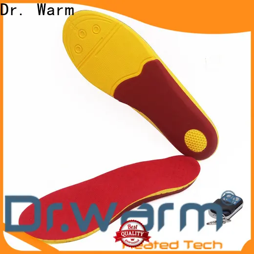 Dr. Warm rechargeable best heated insoles with cotton for outdoor 1