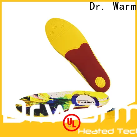 Dr. Warm fishing heated insoles suit your foot shape for outdoor 1