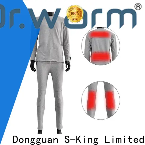 Dr. Warm comfortable heat gear base layer with prined pattern for home 1