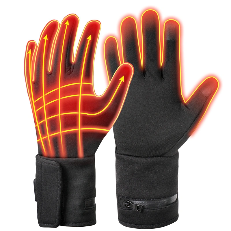 Professional Reusable Electric Rechargeable gloves,Thin heated gloves with battery,touch screen skiing heated gloves for unisex Factory From China-Dr. Warm 1