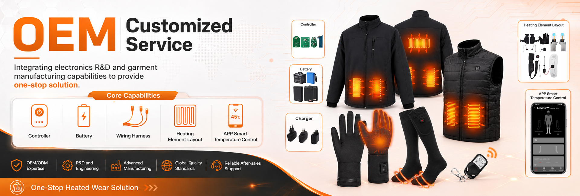 Heated Gloves & Apparel | Built for Winter