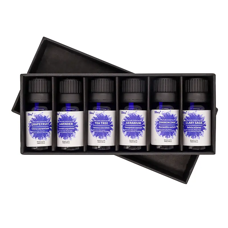 Puraeo Essential Oil set of 6 Best Essential Oil Gift Sets Factory 1