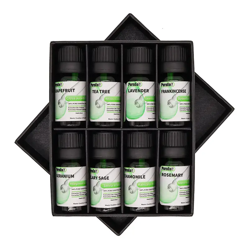 Puraeo Essential Oil set of 8 Wholesale Essential Oils Suppliers 1
