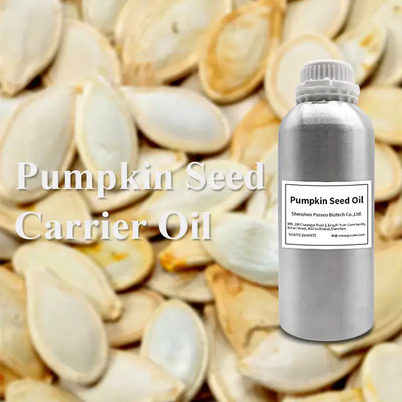 Puraeo Pumpkin Seed Oil For Hair Growth Organic Pumpkin Carrier Oil 1