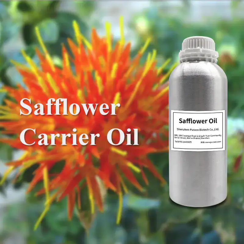 Puraeo Organic Safflower Oil Pure Safflower Carrier Oil For Skin 1