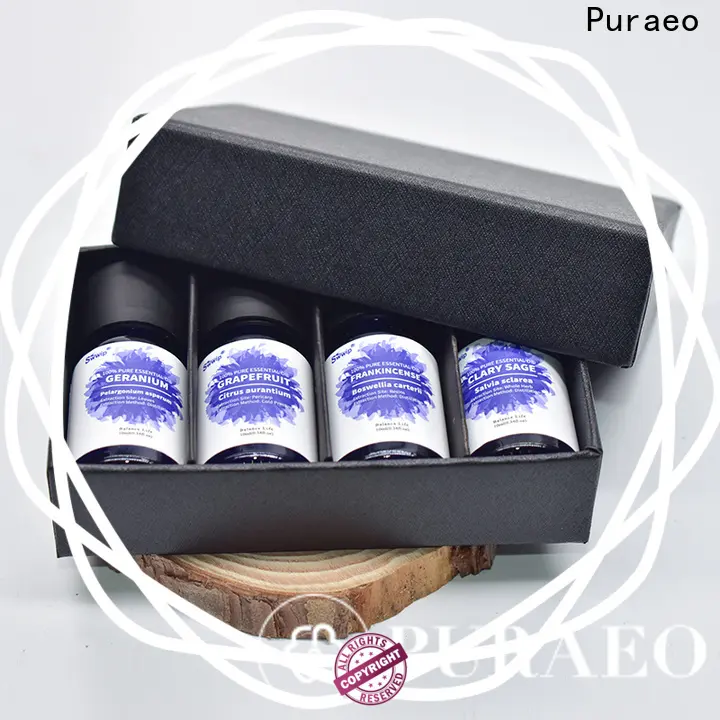 Puraeo essential oil sets for business for massage 1