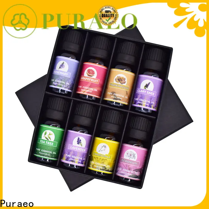 Puraeo Latest organic essential oil set Supply for skin 1