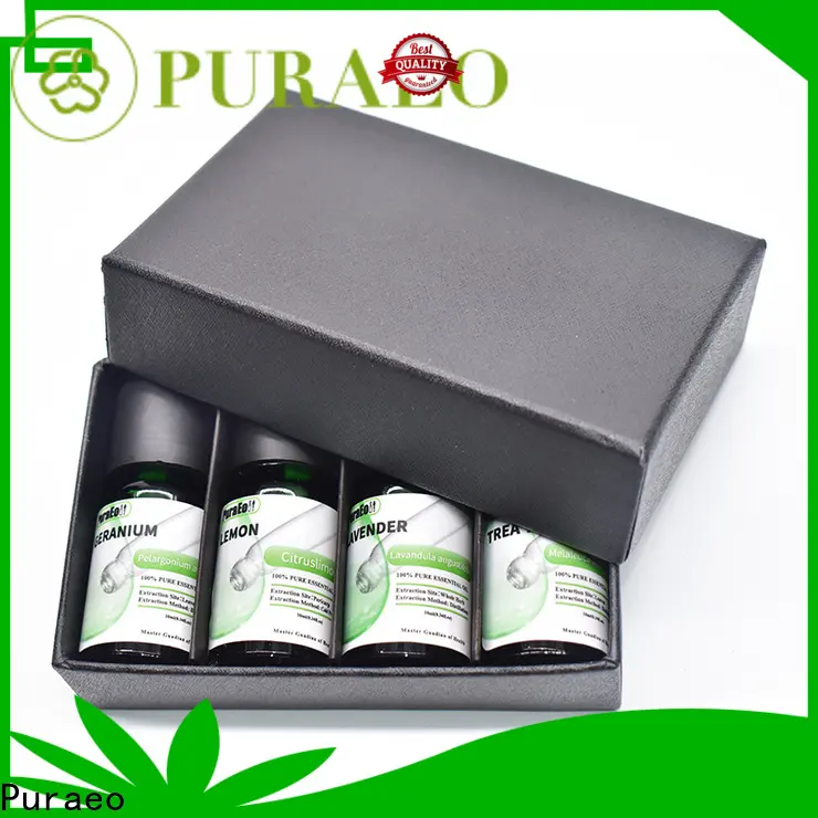 Puraeo organic essential oil set Suppliers for face 1