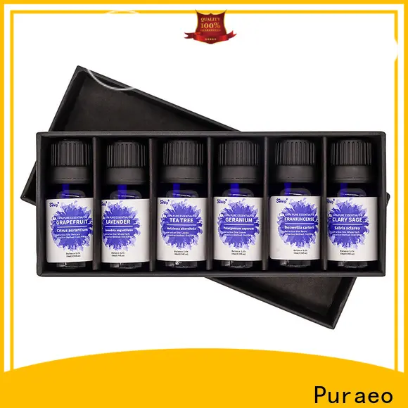 Puraeo essential oils gift set factory for massage 1