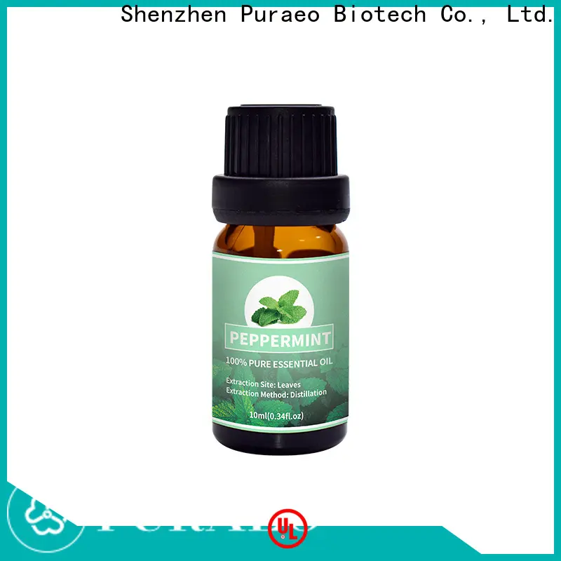 Puraeo New peppermint essential oil for hair for business for face 1