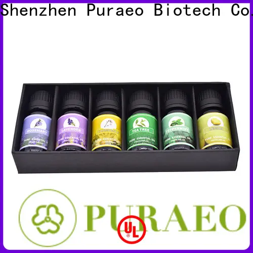 Puraeo Latest organic essential oils gift set manufacturers for perfume 1