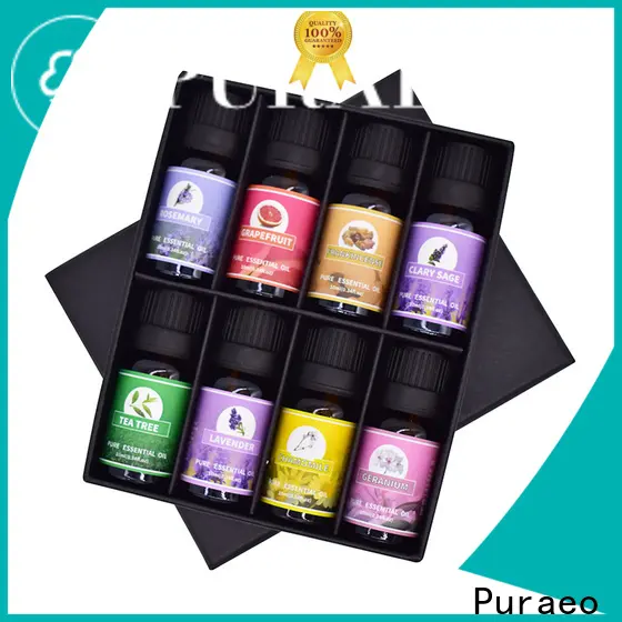 Puraeo gift set essential oils manufacturers for hair 1