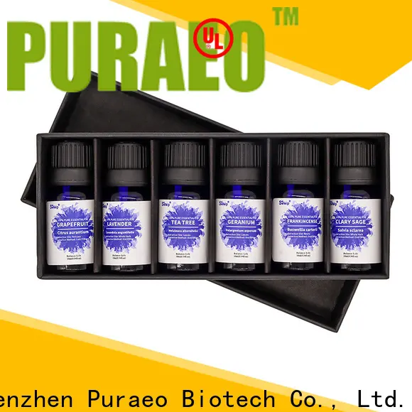 Puraeo Best relaxing essential oil set manufacturers for face 1