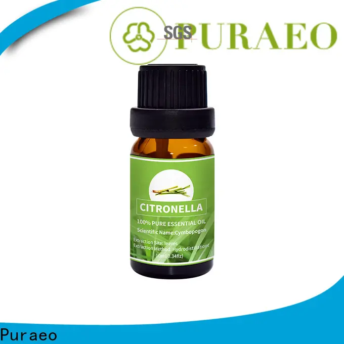 Puraeo Wholesale geranium oil for hair company for perfume 1