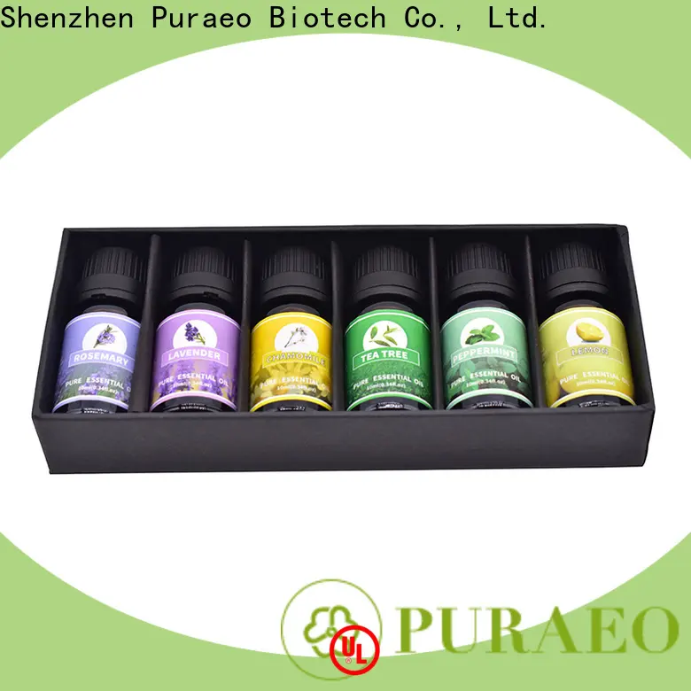 Puraeo organic essential oils gift set manufacturers for perfume 1